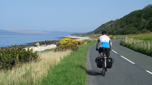 Cycling on Arran